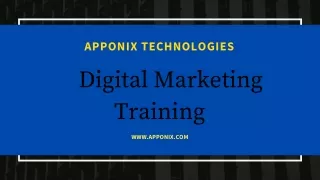 Digital marketing training in bangalore