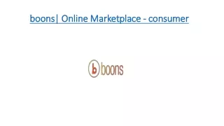boons online marketplace boons online marketplace