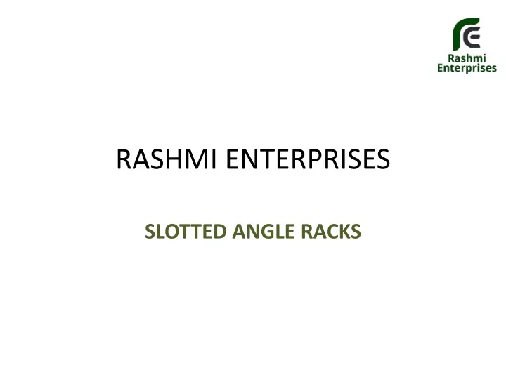 rashmi enterprises