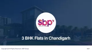 3 BHK Flats in Chandigarh with Premium Amenities