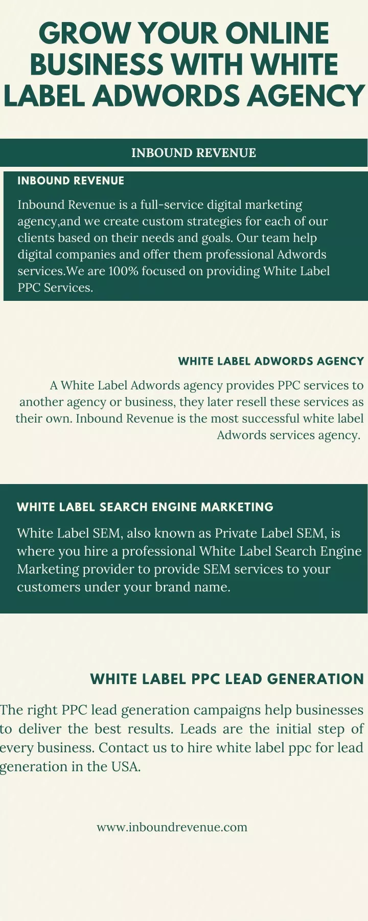 grow your online business with white label