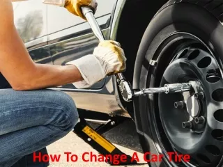 How To Change A Car Tire