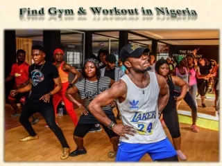 Find Gym & Workout in Nigeria