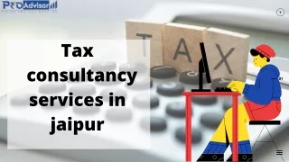 tax consultancy services in jaipur