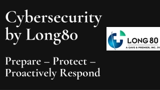 cybersecurity by long80 prepare protect
