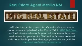 Real Estate Agent Mesilla NM