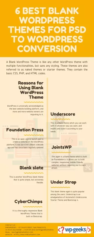 6 best blank wordpress themes