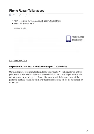 phone repair tallahassee
