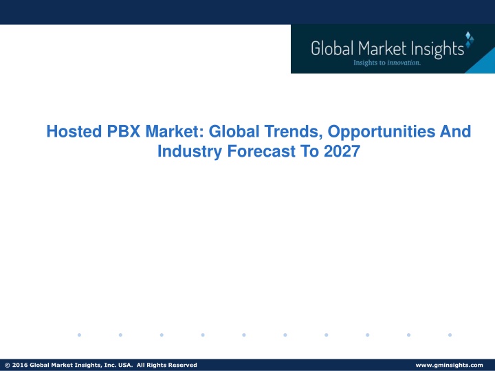 hosted pbx market global trends opportunities