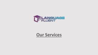 our services