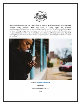 expresssmokeshop com is the best smoking shops