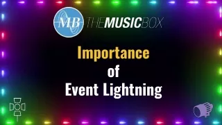 importance of event lightning