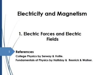 Electric Forces and Electric Fields