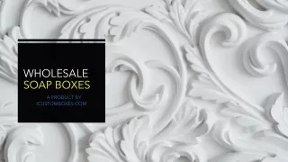 wholesale soap boxes