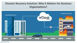 disaster recovery solution why it matters