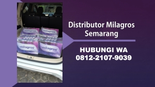PALING LARIS! WA 0812-2107-9039, Air Milagros Distributor Semarang