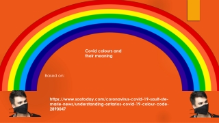 covid colours and their meaning