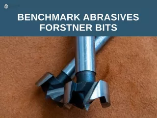 benchmark abrasives forstner bits