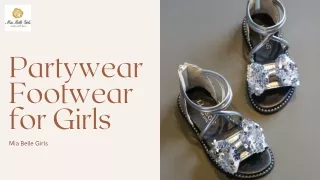 Latest Collection of Party wear Footwear for Girls