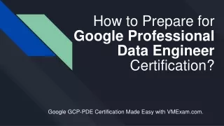 how to prepare for google professional data