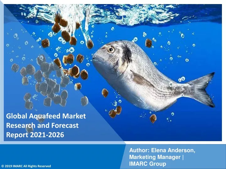 global aquafeed market research and forecast