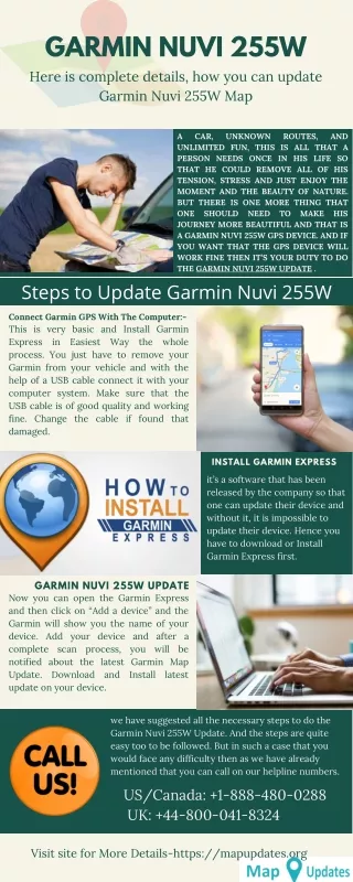 garmin nuvi 255w here is complete details