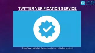 twitter verification service