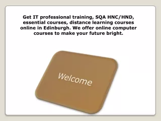 get it professional training