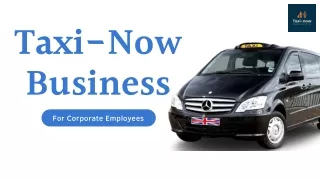 Book Your Regular Black Taxi at Competitive Prices