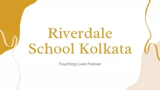 Best CBSE Board School in Kolkata| Riverdale