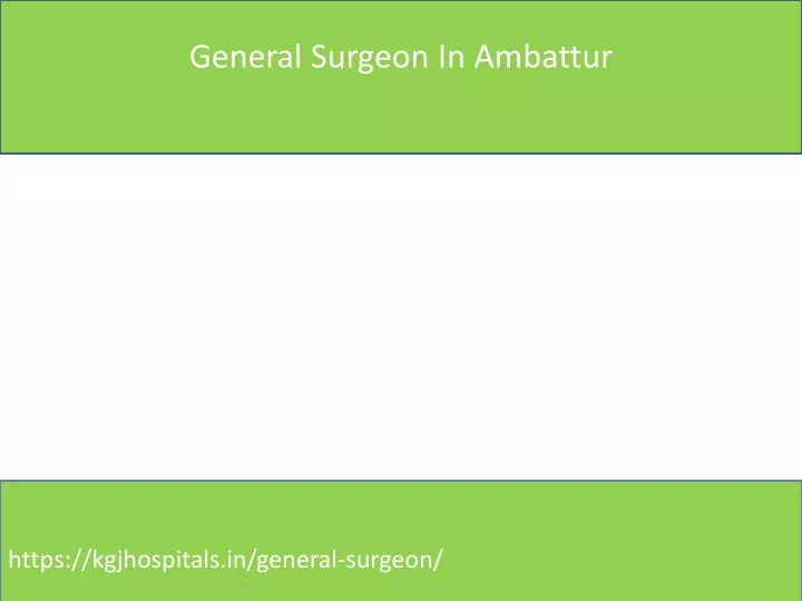 general surgeon in ambattur
