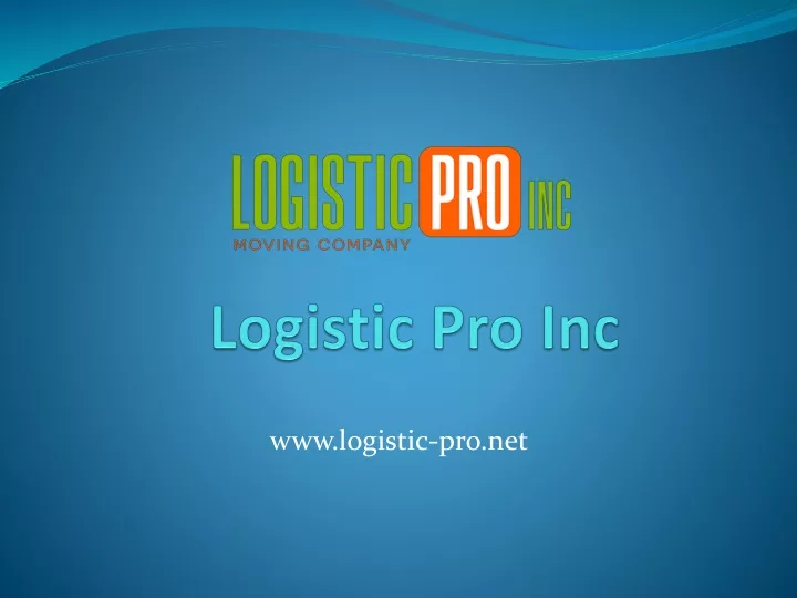 logistic pro inc