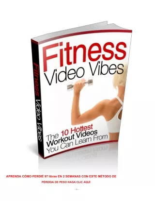 Fitness video vibes ebook gratuito