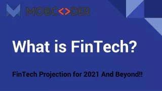 what is fintech