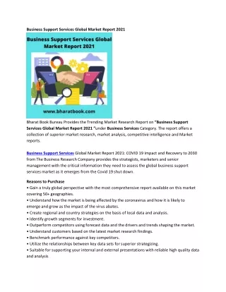 business support services global market report