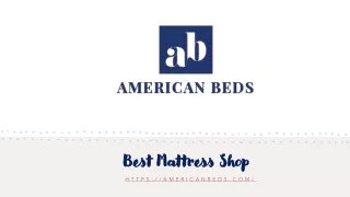 best mattress shop