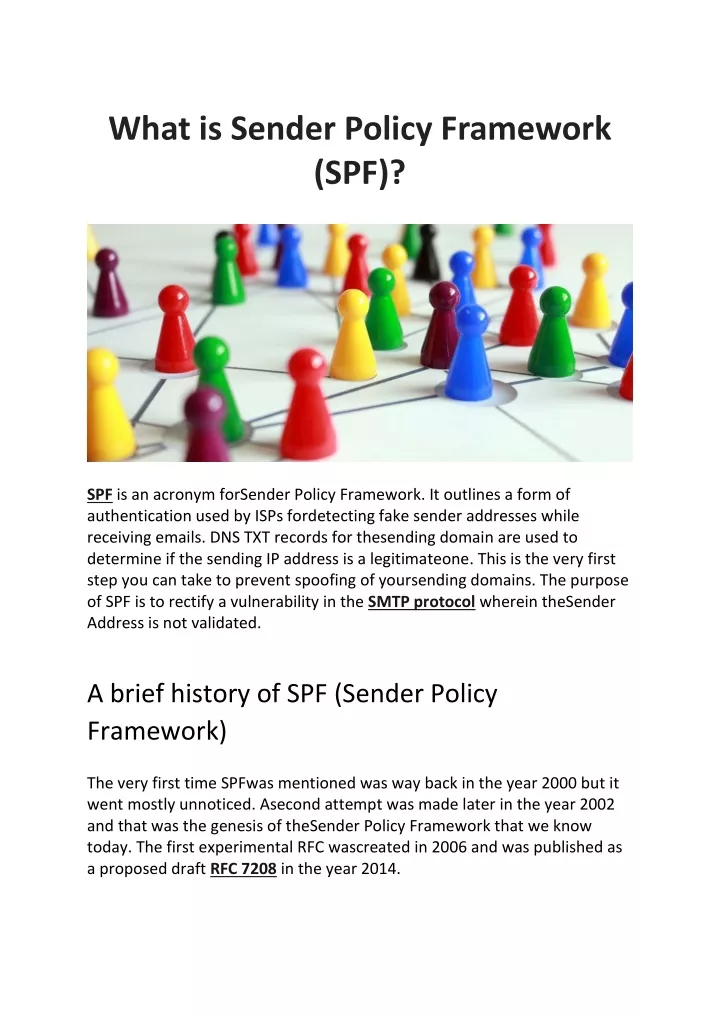 what is sender policy framework spf