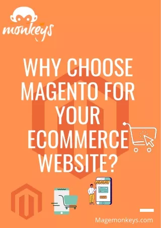 Why Choose Magento for your eCommerce Website?