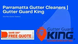 Parramatta Gutter Cleaners | Gutter Guard King
