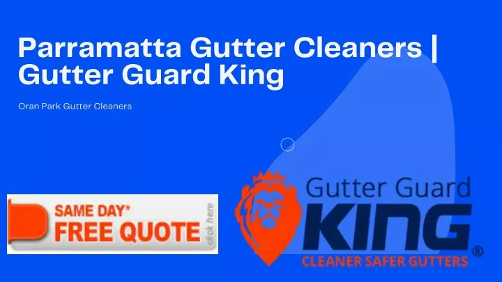 parramatta gutter cleaners gutter guard king