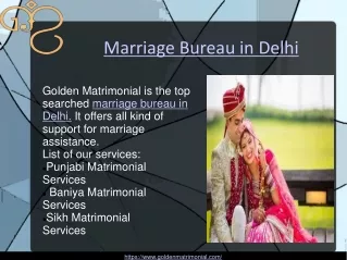 marriage bureau in delhi