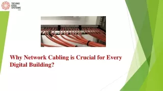why network cabling is crucial for every digital building