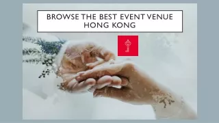 Best party venues hong kong