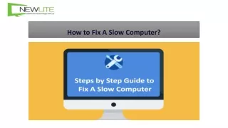 how to fix a slow computer