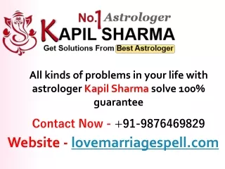 Best Black Magic Specialist Astrologer in Amritsar
