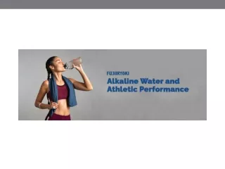 How Alkaline Water is Benefitting Athletic Performance??