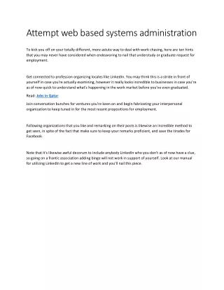 attempt web based systems administration