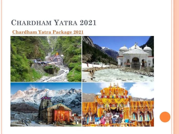 chardham yatra 2021