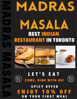 Best Indian Restaurant In Toronto