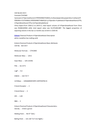 cas no 622 26 4 formula c7h15no synonyms